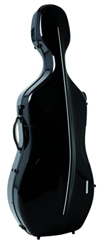 Gewa Celloetui AIR 3.9 kg schwarz/bordeaux Made in Germany extrem bruchsicher, beste Insolationseigenschaften von Gewa