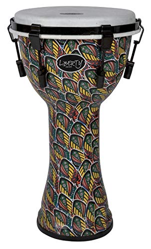 Gewa LS829120 Djembé Liberty Series Mechanically Tuned 10 Zoll Peacock von GEWA