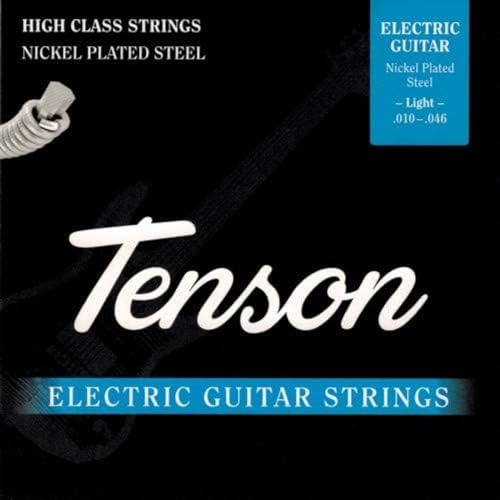 Tenson Gitarrensaiten für E-Gitarre Nickel, Extra Light Top .010 .013 .017 .026 .036 .046 von Gewa