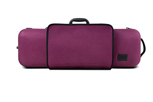 Violinkoffer BIO A 4/4 mit Notentasche, Seitengriff, verstellbare Halsauflage Farbe: violett von GEWA