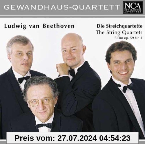Die Streichquartette F-Dur Op. 59 No.1 von Gewandhaus-Quartett