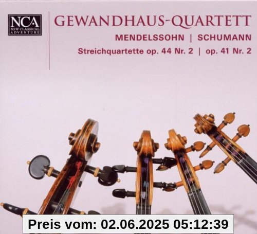 Streichquartette Op.44,2/Op.41,2 von Gewandhaus-Quartett