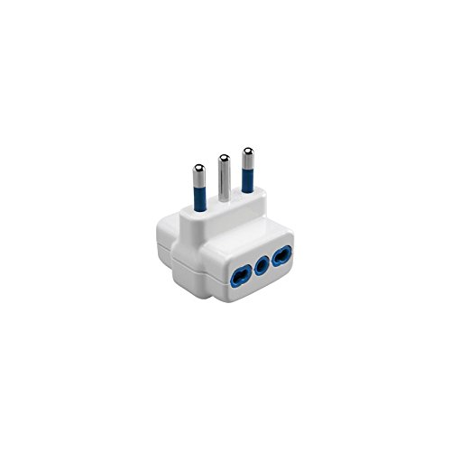 Gewiss gw28423 Type L (IT) Type L (IT) White Power Plug Adapter – Power Plug ADAPTERS von Gewiss