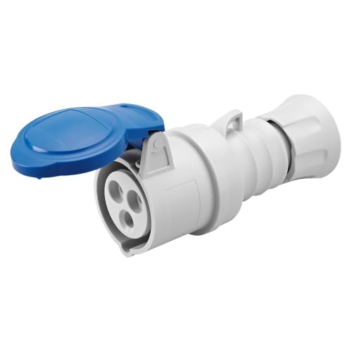 Gewiss gw62015h Low Spannung Schraube Verkabelung Direkt-Verbinder, Hohe Leistung, IP44/IP54, 6 Referenz, 2P + E POLE, 200 V-250 V, 32 A, 50 Hz/60 Hz, blau Gewiss gw62015h Low Spannung Schraube Verkabelung Direkt-Verbinder, Hohe Leistung, IP44/IP54, 6 Referenz, 2P + E POLE, 200 V-250 V, 32 A, 50 Hz/60 Hz, blau von Gewiss