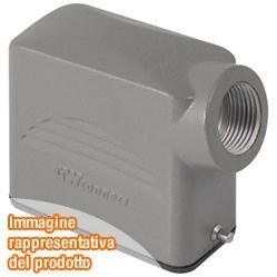 Gewiss gw77403-multipôle-connector Housing (Kapuze Standard 10 A 49 mm Edelstahl 16 mm) von Gewiss