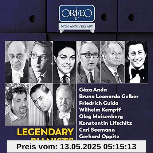 40th Anniversary Edition - Legendary Pianists [10 CD-Box] von Géza Anda