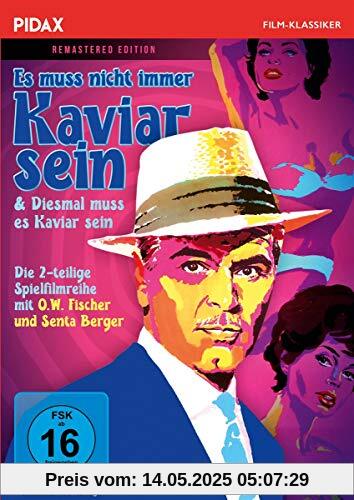 Es muss nicht immer Kaviar sein + Diesmal muss es Kaviar sein - Remastered Edition / Die komplette 2-teilige Spielfilmreihe (Pidax Film-Klassiker) [2 DVDs] von Géza von Radványi