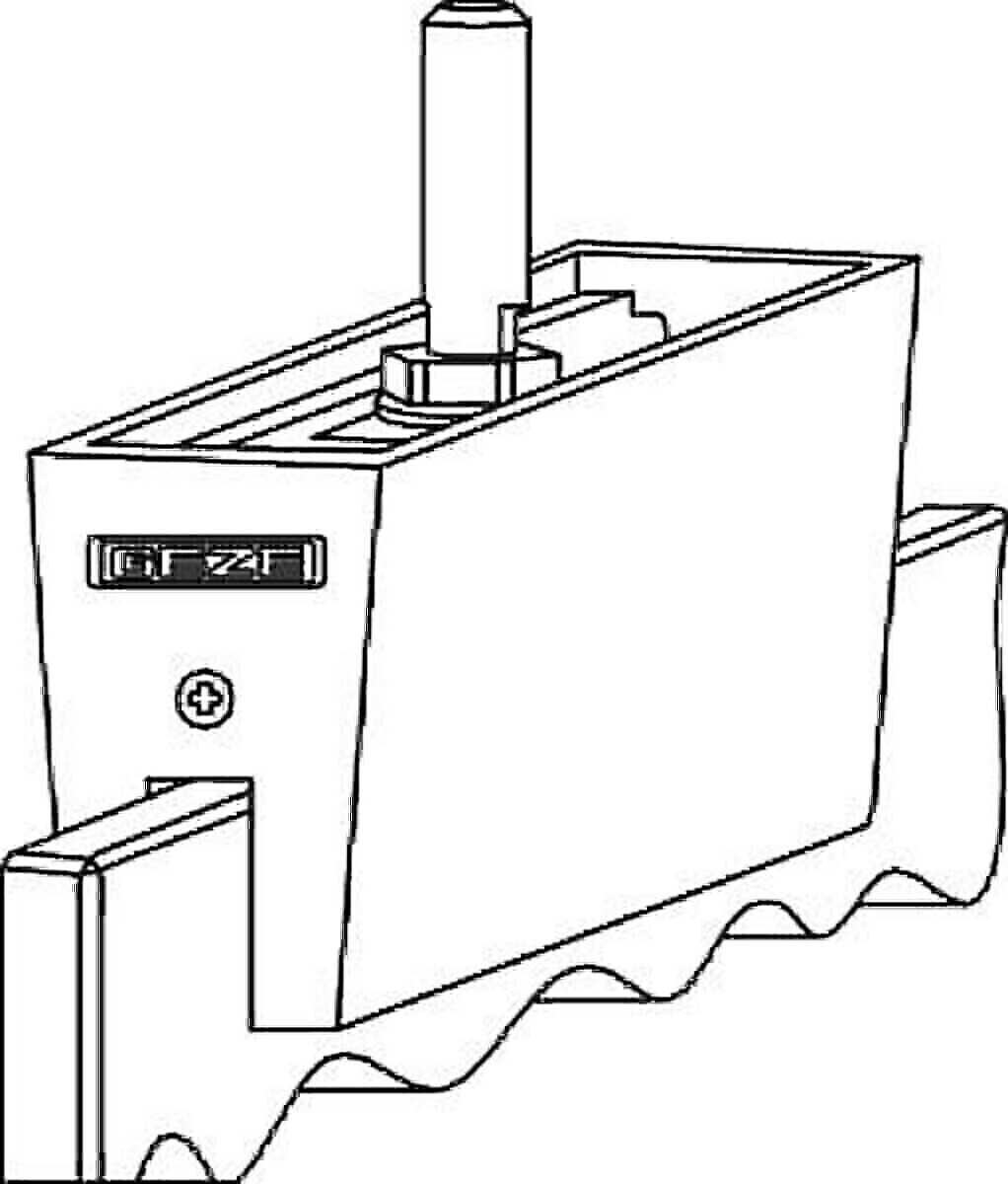 Geze Glasklemmplatte EV1 b.140kg 125585 Geze Glasklemmplatte EV1 b.140kg 125585 von Geze