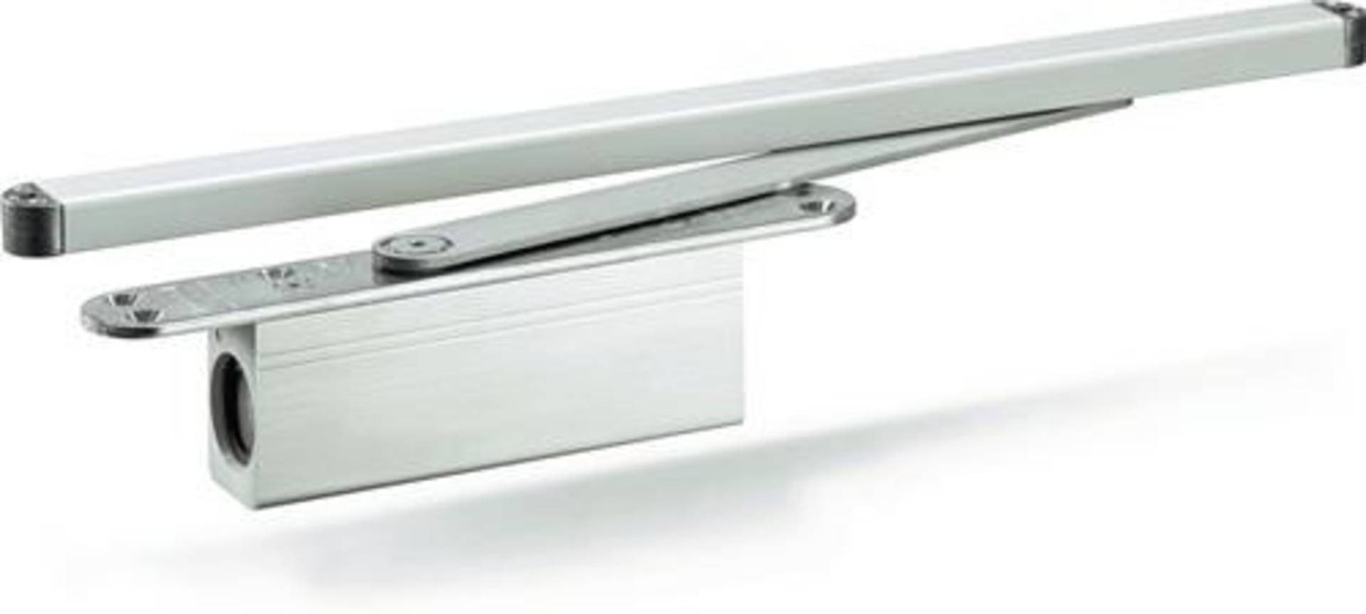 Geze Türdämpfung ActiveStop integrierter Türschließer silber 163411 Geze Türdämpfung ActiveStop integrierter Türschließer silber 163411 von Geze