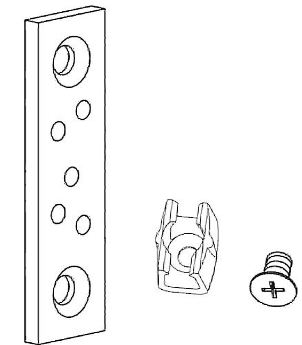 Geze Zugstangenführung m.Dübelplatte f.Zugst.8mm Oberfläche verz. 2747 Geze Zugstangenführung m.Dübelplatte f.Zugst.8mm Oberfläche verz. 2747 von Geze