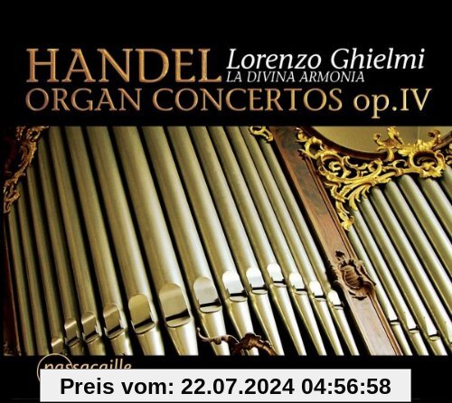 Händel: Orgelkonzert Op.4 1-6 von Ghielmi