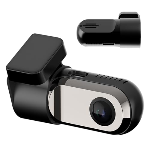 Car Camera Front, Dash Cam Driving Recorder, 140° Wide Angle Waterproof Night Vision, Loop Recording Motion Sensor (1080P) for RV Truck Car Parking Monitor von Ghjkldha