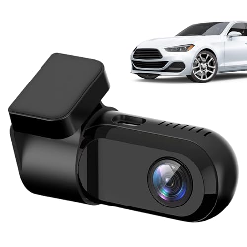 Car Camera Front, Dash Cam Driving Recorder, 140° Wide Angle Waterproof Night Vision, Loop Recording Motion Sensor (1080P) for RV Truck Car Parking Monitor von Ghjkldha