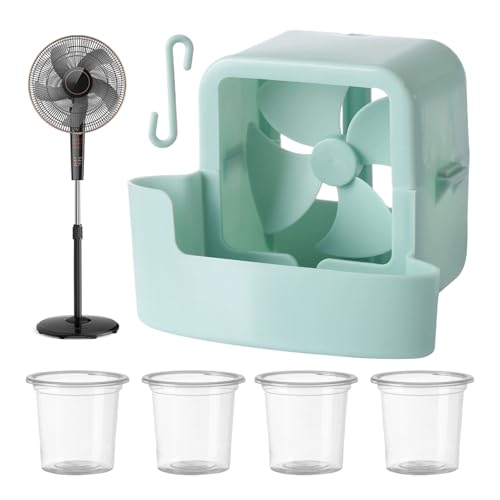 Fan Mist Cooling Adapter, Portable Floor Fan Cooler, Hangable Ice Box Attachment, Easy Install Accessory, 1-Pack, Festival, Terrace, Balcony, Alley Outdoor Use More Fan Mist Cooling Adapter, Portable Floor Fan Cooler, Hangable Ice Box Attachment, Easy Install Accessory, 1-Pack, Festival, Terrace, Balcony, Alley Outdoor Use More von Ghjkldha