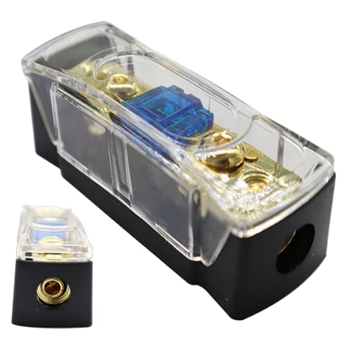 Fuse Block, Audio Distribution Module, AFS Subwoofer Protector, Black, Compact Install Design, Secure Circuit Attachment, Small Size, for Trailer, Minivan, Sedan, RV Fuse Block, Audio Distribution Module, AFS Subwoofer Protector, Black, Compact Install Design, Secure Circuit Attachment, Small Size, for Trailer, Minivan, Sedan, RV von Ghjkldha