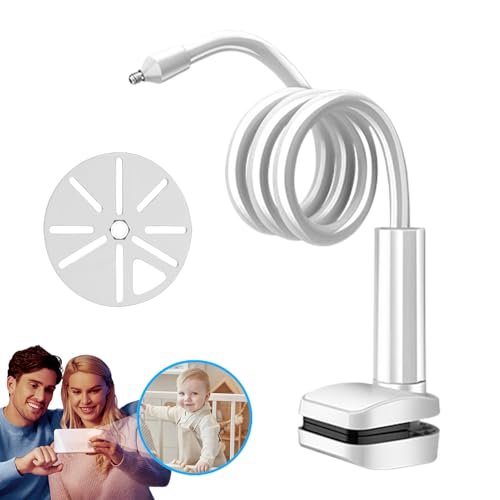 Ghjkldha Babyphone Halterung | Babyphone Halterung Für Bettchen | Langer Arm Halterung Mit Flexibler Klemme Für Möbel Babybett Kinderzimmer Zuhause Badezimmer Ghjkldha Babyphone Halterung | Babyphone Halterung Für Bettchen | Langer Arm Halterung Mit Flexibler Klemme Für Möbel Babybett Kinderzimmer Zuhause Badezimmer von Ghjkldha