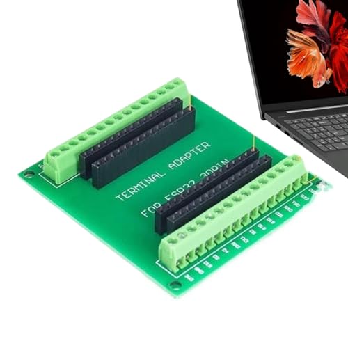 Ghjkldha Esp-32 Entwicklungsplatinen-Set – 2,4 GHz Prozessor-Mikrocontroller, Dual-Mode-Entwicklung, elektronisches Zubehör für WLAN-Lösungen, WiFi-Mini-Kameras, mobiles IoT von Ghjkldha