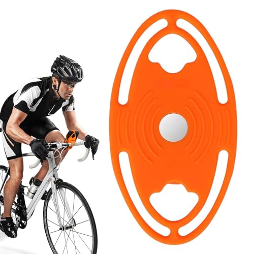 Ghjkldha Fahrrad-Telefonhalterung für Lenker – Silikon-Lenker-Fahrrad-Telefonhalterung – abnehmbare Smartphone-Halterung, 360 Grad drehbarer Fahrrad-Handyhalter von Ghjkldha