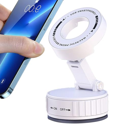 Ghjkldha Magnetic Phone Holder Car, Auto Phone Mount Magnet, Folding Smartphone Stand Dashboard Truck RV Travel, Compact Adjustable Bracket for Hands Driving, 6.1x4.1cm Ghjkldha Magnetic Phone Holder Car, Auto Phone Mount Magnet, Folding Smartphone Stand Dashboard Truck RV Travel, Compact Adjustable Bracket for Hands Driving, 6.1x4.1cm von Ghjkldha