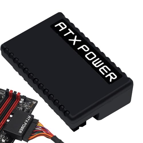 Ghjkldha Motherboard-Kabeladapter – 24-poliger Motherboard-Versorgungsanschluss | 24-poliger Motherboard-Adapter mit Drehung für verbessertes Kabelmanagement von Ghjkldha