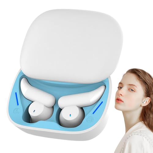 Ghjkldha Wireless Sleep Earbuds, Silicone Headphones with Charging Box for Sleeping, Quiet Earphones for Daily Activities, Nighttime Commuting, Working, and Restful Sleep Ghjkldha Wireless Sleep Earbuds, Silicone Headphones with Charging Box for Sleeping, Quiet Earphones for Daily Activities, Nighttime Commuting, Working, and Restful Sleep von Ghjkldha