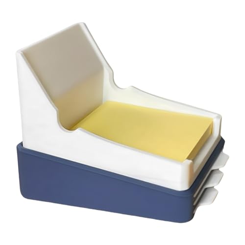 Haftnotizhalter, Klebepads Spender, Schreibtisch-Organisation, Aufbewahrungsbox, Mehrzweck-Notizblock-Caddy für Schulbedarf, Studenten, Klassenzimmer, 9,9 x 10,9 x 8,9 cm Haftnotizhalter, Klebepads Spender, Schreibtisch-Organisation, Aufbewahrungsbox, Mehrzweck-Notizblock-Caddy für Schulbedarf, Studenten, Klassenzimmer, 9,9 x 10,9 x 8,9 cm von Ghjkldha