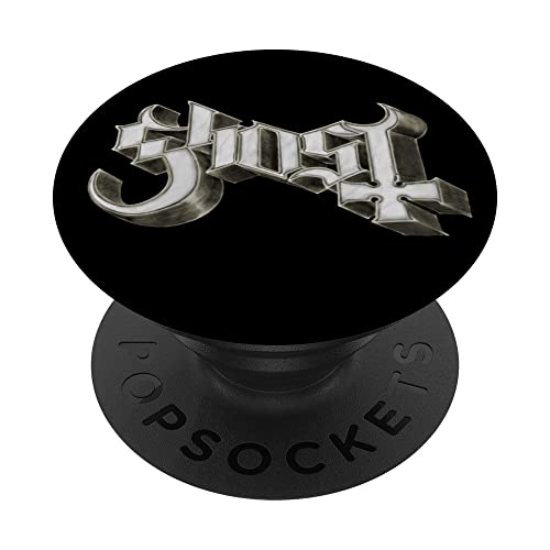 Ghost – Phantomime Logo PopSockets mit austauschbarem PopGrip von Ghost