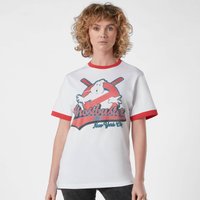 Ghostbusters Baseball Unisex T-Shirt Ringer - Weiß/Rot - L von Ghostbusters