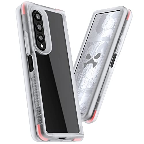 Ghostek COVERT Clear Z Fold 3 Case with Slim Fit Lightweight Design Protective Phone Cover Durable Shockproof Protection Supports Wireless Charging Designed for 2021 Samsung Galaxy Z Fold 3 5G (Clear) von Ghostek