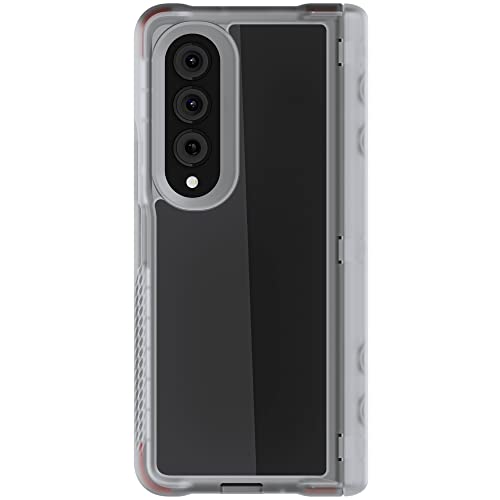 Ghostek COVERT Clear Z Fold 4 Case with Slim Lightweight Design and Hinge Protection Wireless Charging and PowerShare Compatible Phone Cover Designed for 2022 Samsung Galaxy Z Fold4 5G (7.6in) (Clear) von Ghostek