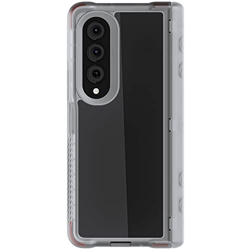 Ghostek COVERT Clear Z Fold 4 Case with Slim Lightweight Design and Hinge Protection Wireless Charging and PowerShare Compatible Phone Cover Designed for 2022 Samsung Galaxy Z Fold4 5G (7.6in) (Clear) von Ghostek