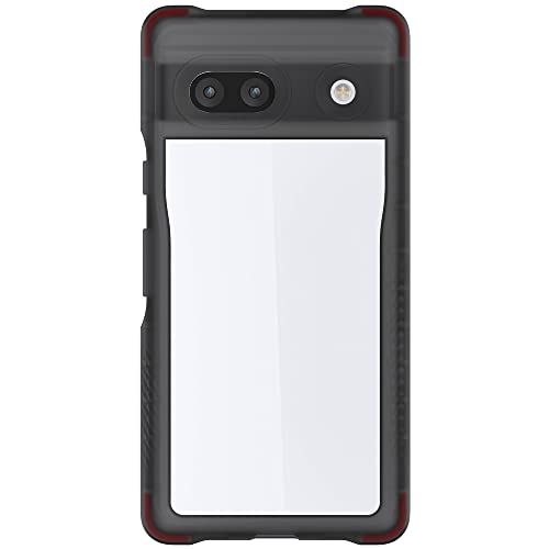 Ghostek Google Pixel 7a Hülle Covert - Minimalistisches, Leichtes Design, Kratzfestes, Kristallklares Rückenteil, Bequemer Rutschfester Griff, Bildschirmschutz, Militärstandard, Rauch von Ghostek