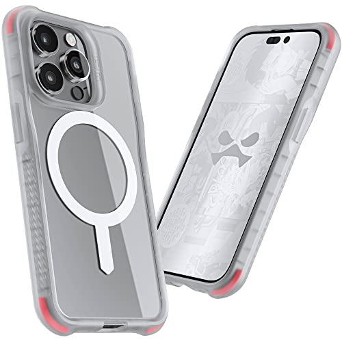 Ghostek COVERT MagSafe iPhone 14 Pro Case Clear Protective Cover with Strong Magnets for Apple Mag Safe Accessories and Anti-Yellowing Protection Designed for 2022 Apple iPhone 14 Pro (6.1 IN) (Clear) von Ghostek