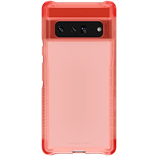 Ghostek COVERT Pixel 6 Pro Case Pink with Slim Thin Design and Non-Slip Grip Bumper Supports Wireless Charging Shock Protective Phone Cover Designed for 2021 Google Pixel 6 Pro 5G (6.71") (Sorta Pink) von Ghostek