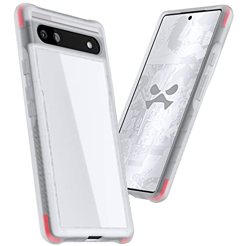 Ghostek COVERT Pixel 6a Clear Case with Shockproof Drop Protection and Anti-Yellowing Premium Slim Lightweight Design Rugged Protective Phone Cover Designed for 2022 Google Pixel 6a (6.1 Inch) (Clear) von Ghostek