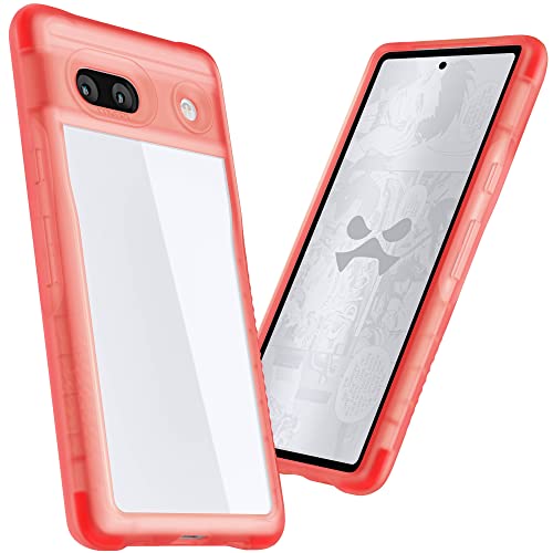 Ghostek COVERT Pixel 7a Case for Women Girls with Clear Ultra Slim Thin Design and Non-Slip Grip Bumper Supports Wireless Charging Protective Phone Cover Designed for 2023 Google Pixel7a (6.1") (Pink) von Ghostek