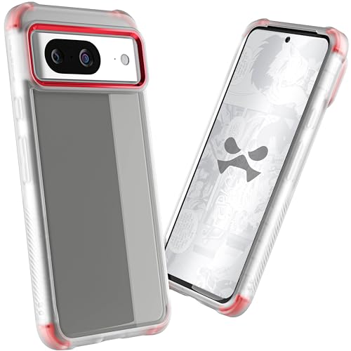 Ghostek Covert Pixel 8 Case Clear - Compatible with Wireless Charging, Silicone Fusion, Slim Fit Shockproof Phone Cover (6.2 Inch, Clear) von Ghostek