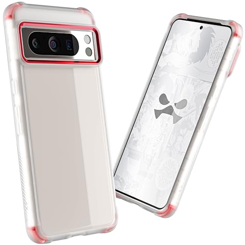 Ghostek Covert Pixel 8 Pro Case Clear - Compatible with Wireless Charging, Silicone Fusion, Slim Fit Shockproof Phone Cover (6.7 Inch, Clear) von Ghostek