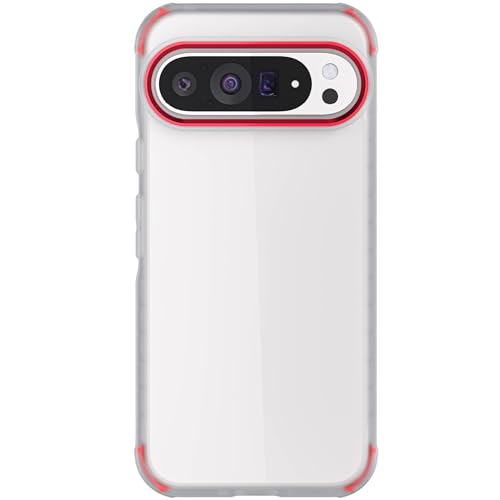 Ghostek Covert Schutzhülle für Google Pixel 9 Pro XL, kompatibel mit kabellosem Laden, stoßfestes Silikon, minimalistische Handyhülle (6,8 Zoll, klar) von Ghostek