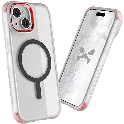 Ghostek Covert iPhone 15 Case Clear - Compatible with Apple MagSafe, Silicone Fusion, Slim Fit Shockproof Phone Cover (6.1 Inch, Clear) von Ghostek