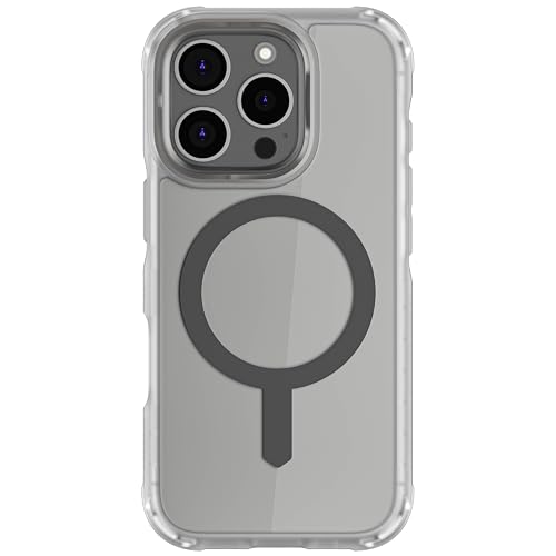 Ghostek Covert iPhone 16 Pro Clear Case - Kompatibel mit MagSafe Zubehör, Stoßfestes Silikon, Minimalistische Handyhülle (6,3 Zoll, Klar Matt) von Ghostek