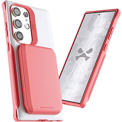 Ghostek EXEC Galaxy S23 Case Wallet for Women Girls with Detachable Magnetic Credit Card Holder Supports Wireless Charging Protective Phone Cover Designed for 2023 Samsung Galaxy S23 (6.1 Inch) (Pink) von Ghostek