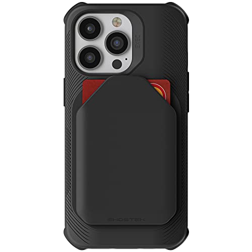Ghostek EXEC iPhone 13 mini Wallet Case with Removable Card Holder for MagSafe Charger and Supports Magnetic Car Vent Mounts Protective Covers Designed for 2021 Apple iPhone 13 mini (5.4 inch) (Black) von Ghostek
