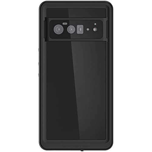 Ghostek NAUTICAL slim Google Pixel 6 Pro Case Waterproof with Screen Protector and Camera Lens Cover Built-In Heavy Duty Shockproof Protection Phone Cover Designed for 2021 Pixel 6 Pro (6.71") (Black) von Ghostek