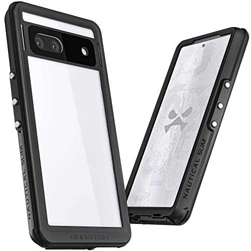 Ghostek NAUTICAL slim Google Pixel 7a Case Waterproof with Screen Protector Built-In Heavy Duty Shockproof Protection Full Body Underwater Phone Covers Designed for 2023 Google Pixel 7a (6.1") (Clear) von Ghostek