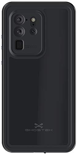 Ghostek Nautical Waterproof Case for Galaxy S20 Ultra with Screen Protector Built-in and Protects Camera Full Body Protective Rugged Heavy Duty Cover for 2020 Galaxy S20 Ultra 5G (6.9 Inch) - (Black) von Ghostek