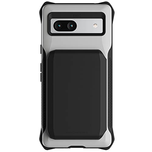 Ghostek Next-Gen Pixel Magnetic Wallet für Google Pixel 7a, R7x Stoßfeste Handyhülle mit MagnaLink Magneten, Kartenhalter für 3 Karten, Sicheres Design, 12FT Fallschutz, Grau Ghostek Next-Gen Pixel Magnetic Wallet für Google Pixel 7a, R7x Stoßfeste Handyhülle mit MagnaLink Magneten, Kartenhalter für 3 Karten, Sicheres Design, 12FT Fallschutz, Grau von Ghostek