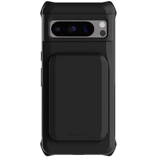 Ghostek Next-Gen Pixel Magnetic Wallet für Google Pixel 8 Pro, R7x Stoßfeste Handyhülle mit MagnaLink Magneten, Kartenhalter für 3 Karten, Sicheres Design, 12FT Fallschutz, Schwarz Ghostek Next-Gen Pixel Magnetic Wallet für Google Pixel 8 Pro, R7x Stoßfeste Handyhülle mit MagnaLink Magneten, Kartenhalter für 3 Karten, Sicheres Design, 12FT Fallschutz, Schwarz von Ghostek