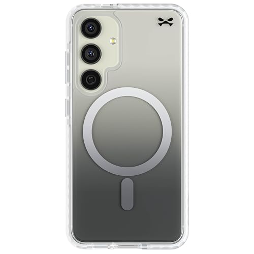Ghostek Polarität Magnetische Samsung Galaxy S24 Hülle, Kompatibel mit MagSafe Zubehör, Klar Stoßfeste Schutzhülle Entwickelt für 2024 Galaxy S24 (6,2 Zoll) (klar) von Ghostek