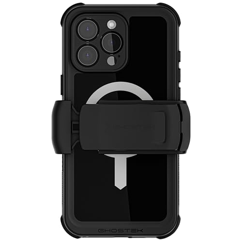 Ghostek iPhone 16 Pro Max Hülle Nautical Case, Wasserdicht und MagSafe-kompatibel, Schützt vor Kratzern und Stößen, Mit Kameraobjektivschutz, Clear von Ghostek